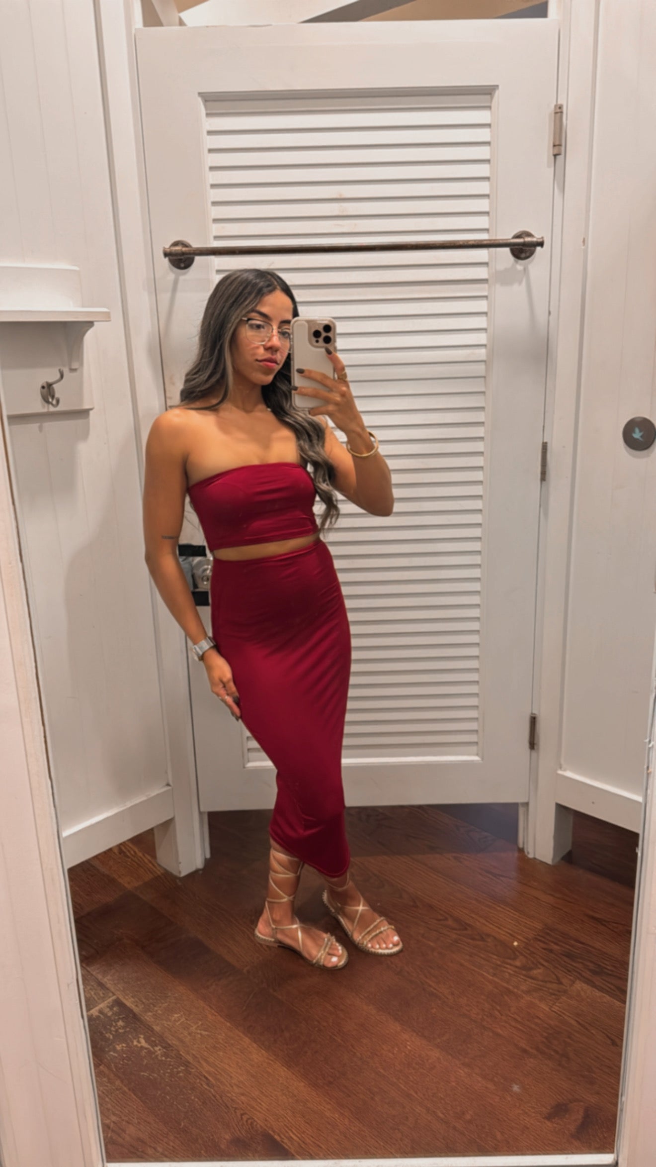 Lauren Set Burgandy PREORDEN