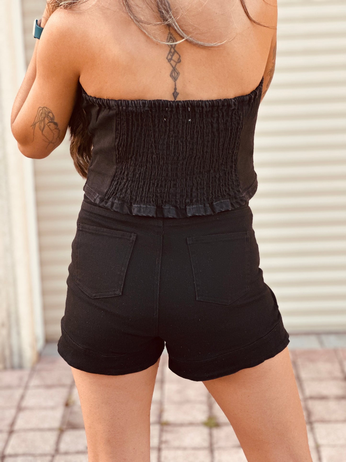 Rebeca skort denim