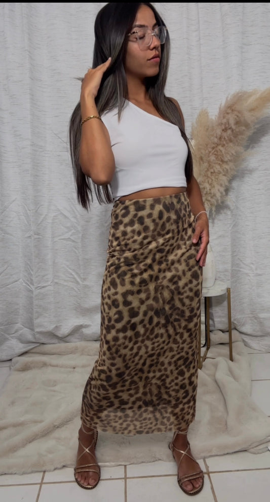 Skirt animal print